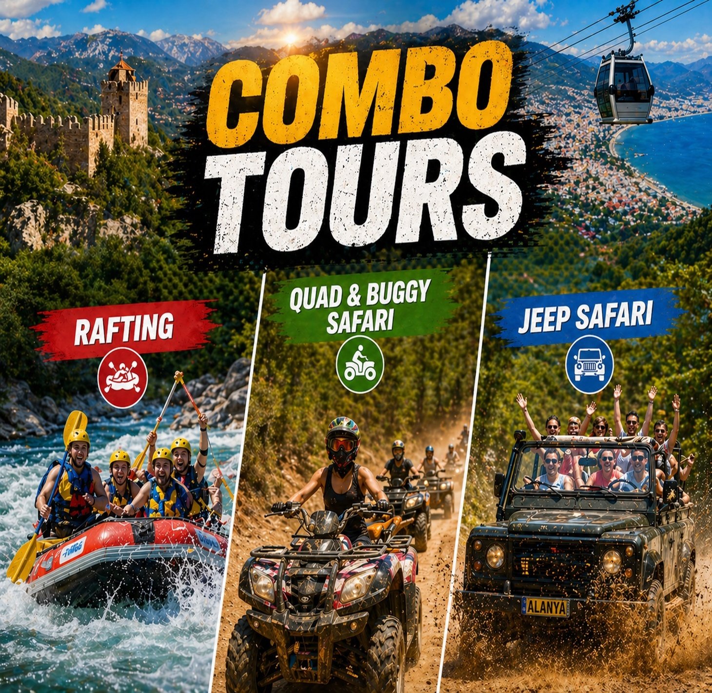 Alanya Combo Touren