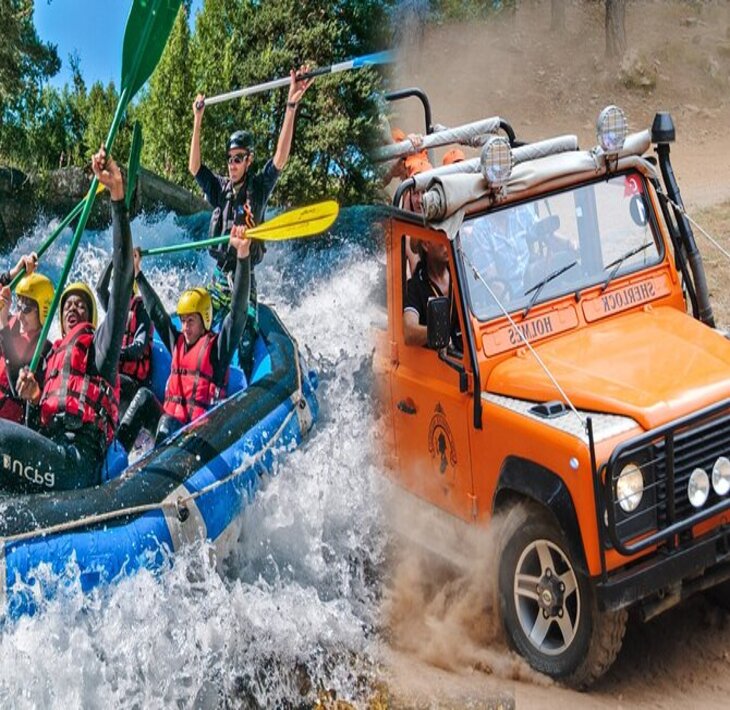 Alanya jeep safari+rafting
